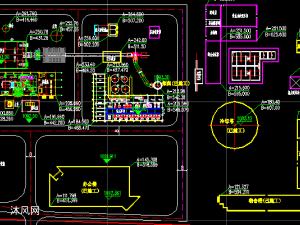 某白酒厂总平面布置图纸