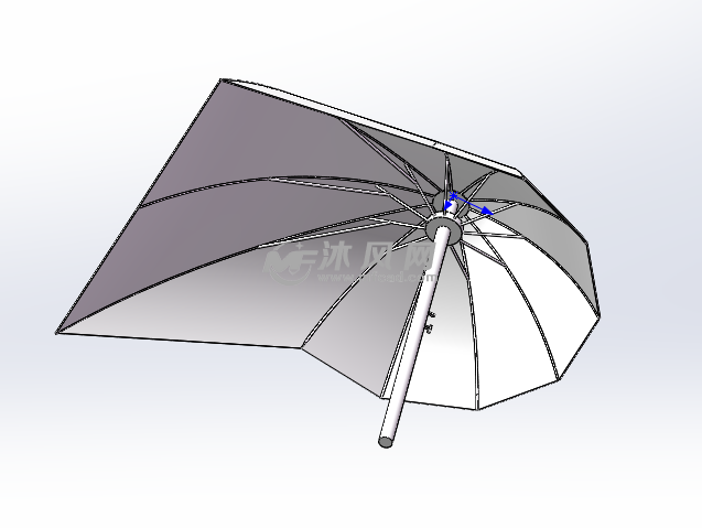 简易的雨伞