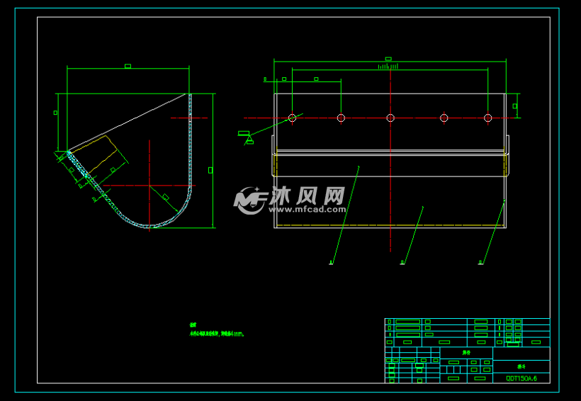 dt150吨斗式提升机