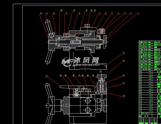 台钻夹具结构套图