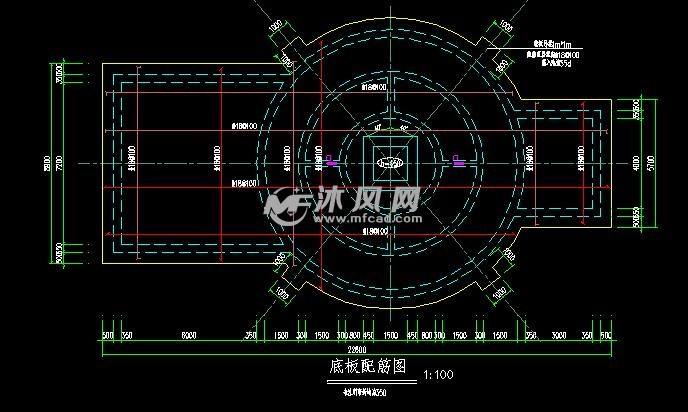 底板配筋图