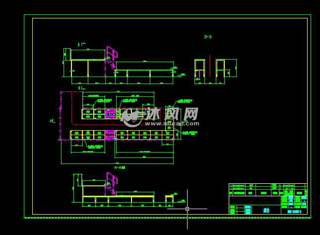 操作塔台设计图 - 景观规划图纸 - 沐风网