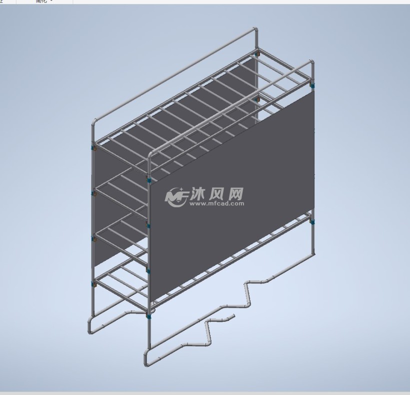 多隔层组合式扩容衣柜置物架