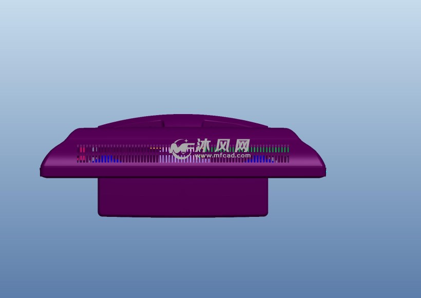 液晶电视俯视图