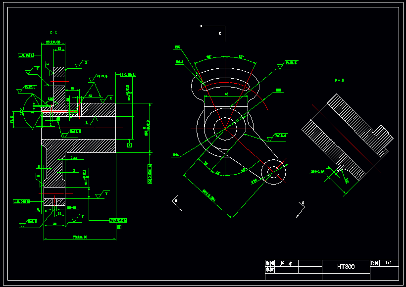 挂轮架零件工艺规程及钻m5螺纹孔夹具设计