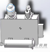 10kv励磁变压器俯视图