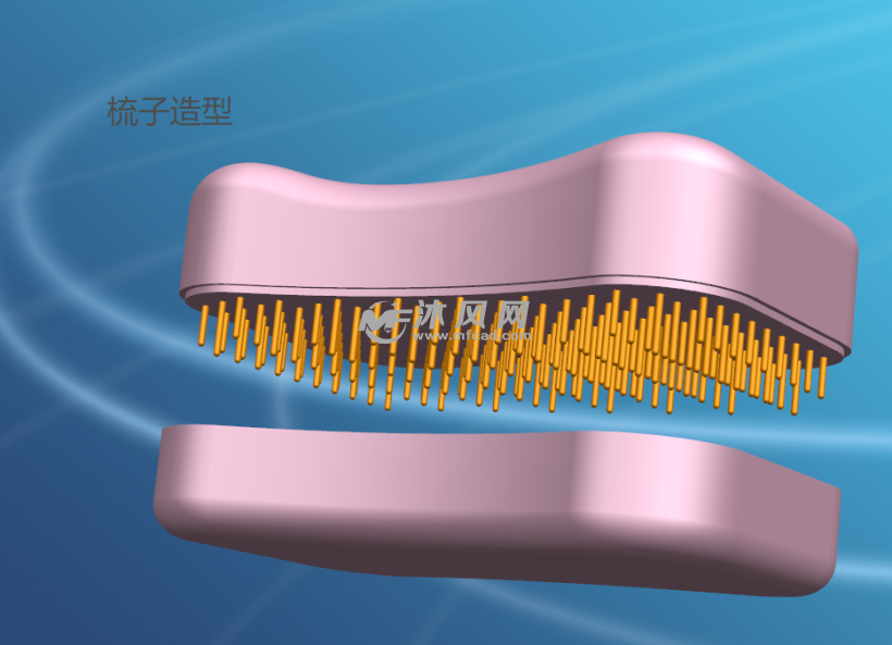 创意梳子造型