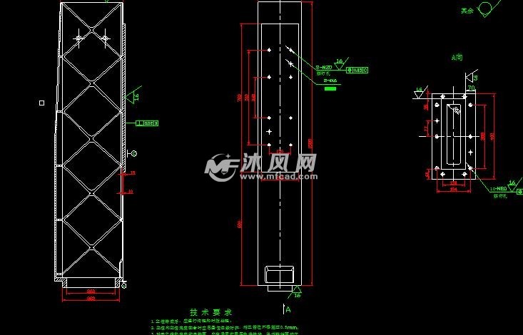 立轴钻机床总结构图