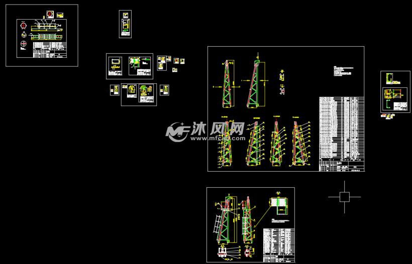 qtz400塔式起重机图纸