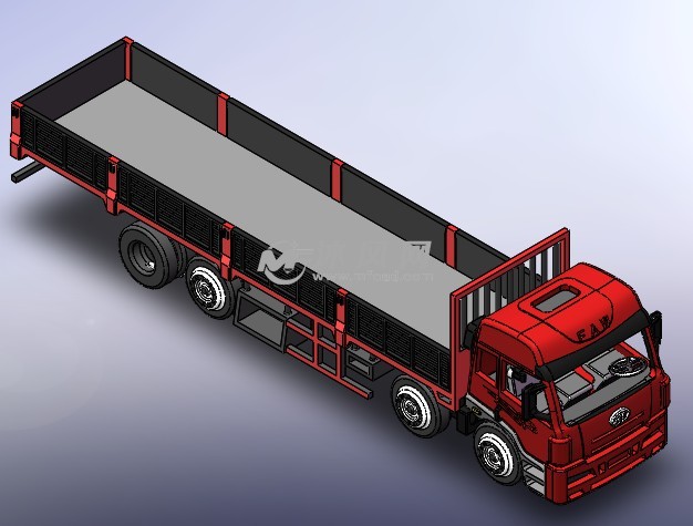 解放j5卡车模型
