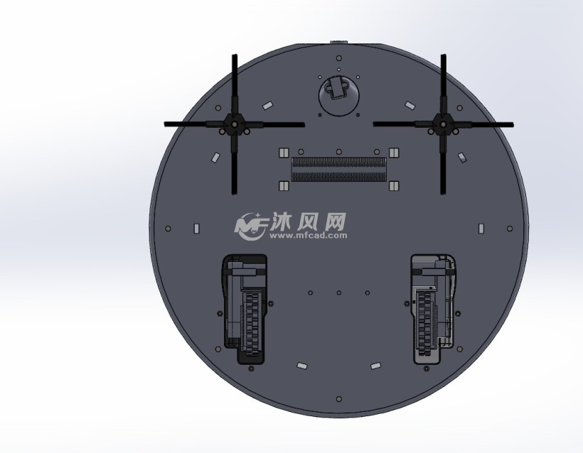 家用扫地机器人模型