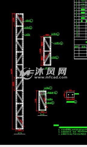 圆管结构钢架结构图