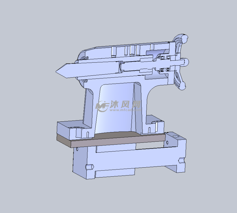 气动尾座模型