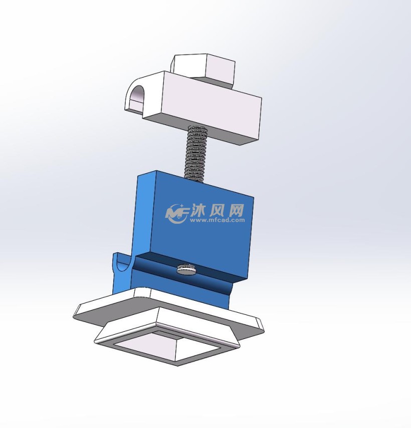 三脚架用手机架夹具侧面