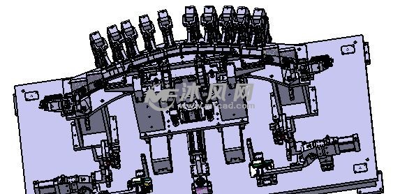 suv后行李箱激光焊接夹具