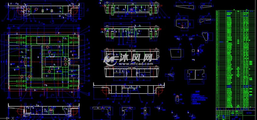 qd20ta6双梁桥式起重机图纸