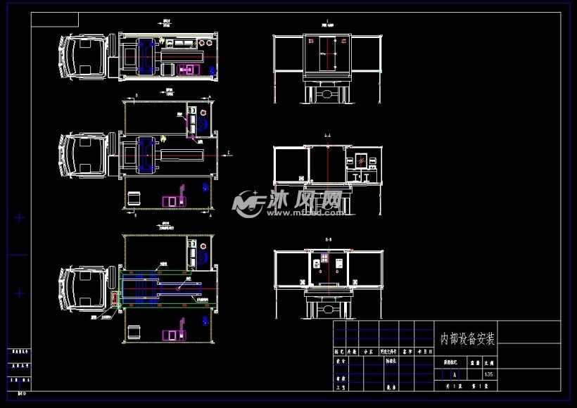 移动方舱医院 - 医疗建筑图纸 - 沐风网