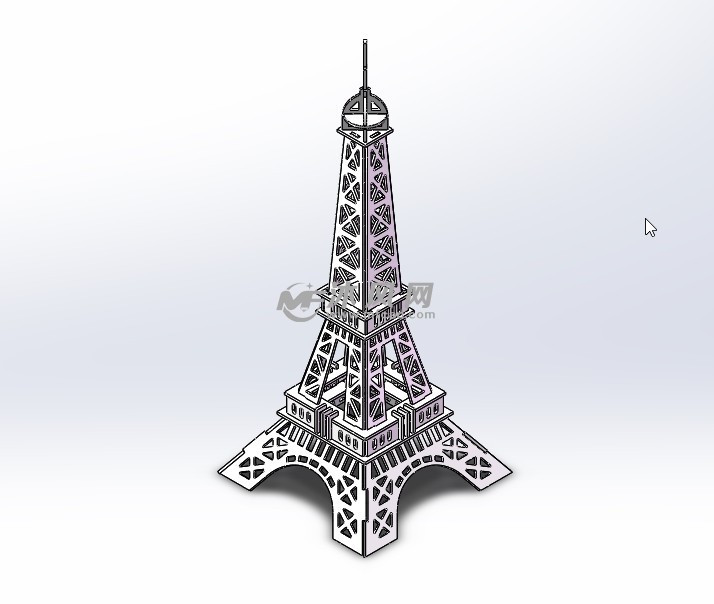 巴黎铁塔模型