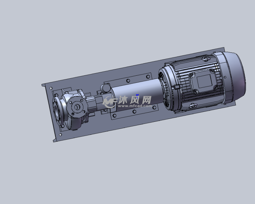 高压水泵模型3d