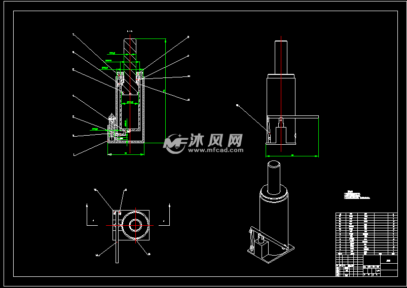 手动液压千斤顶设计【三维sw 维护设备及工具图纸 沐风网