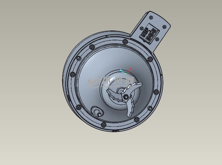 小家电豆浆机整机密封结构设计3d模型