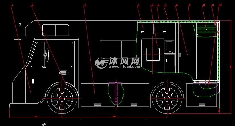 厢房车设计结构图
