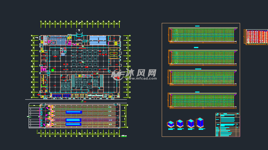 自动化立体库仓储规划布局图