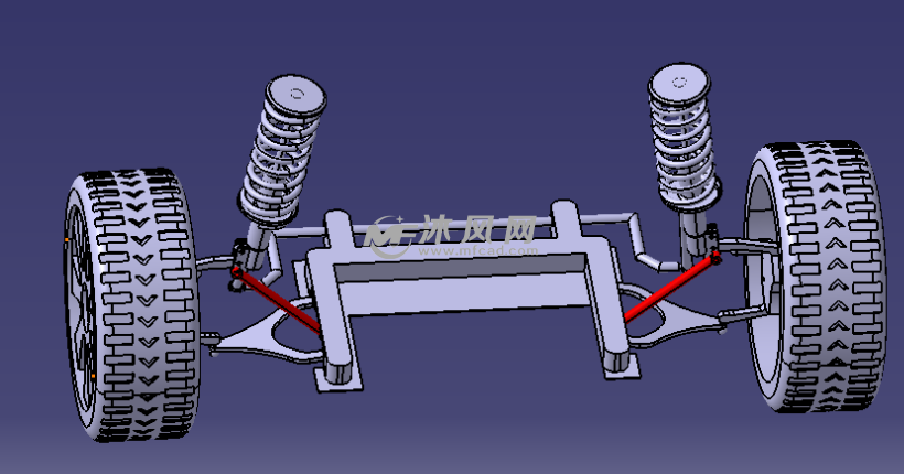 麦弗逊悬架创新设计及有限元分析