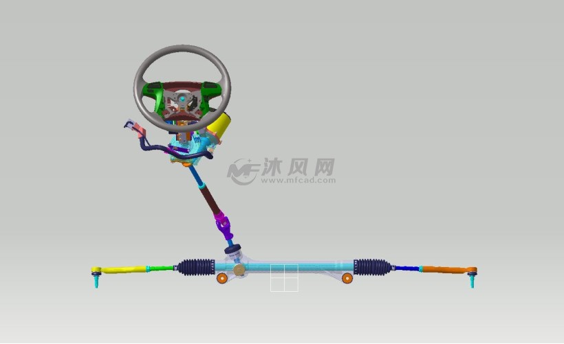 eps齿轮齿条式转向系统设计