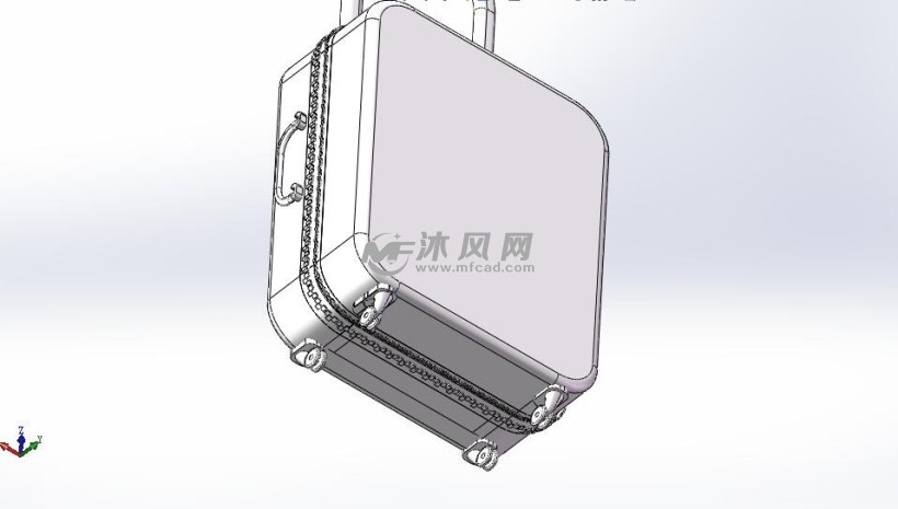 拉杆箱模型设计图纸