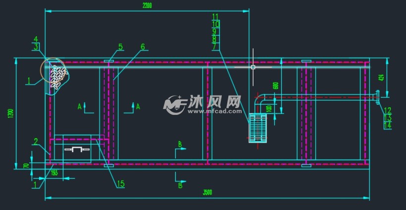 管汇底橇钢结构