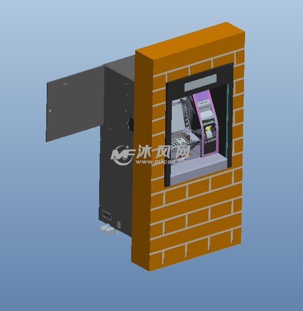 自动取款机设计模型设计