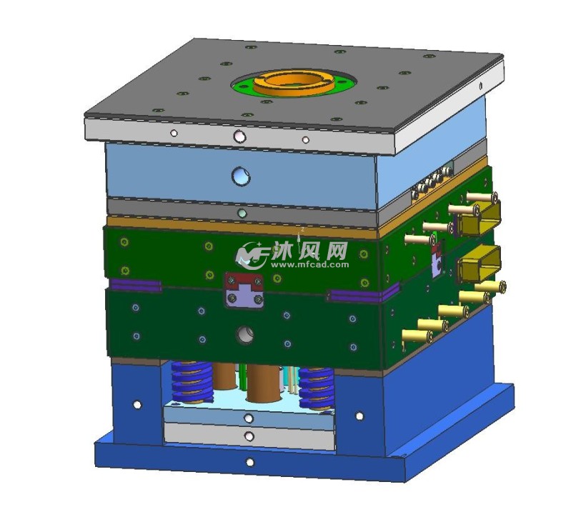 模具组立图