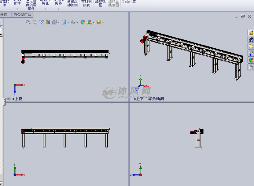 链式输送线防火3D模型建筑设计设计规范〉图示图片