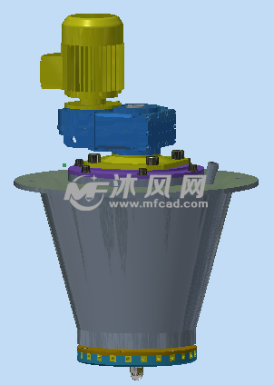 dpg150高速离心雾化器三维模型