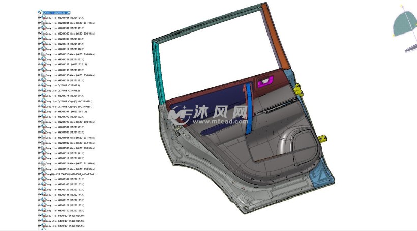 车门内护板