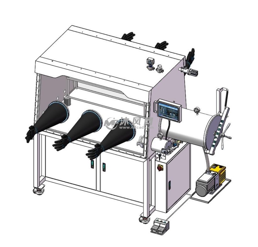 真空手套箱图纸