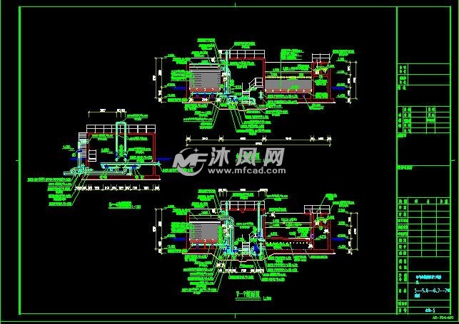 曝气生物滤池及v型滤池