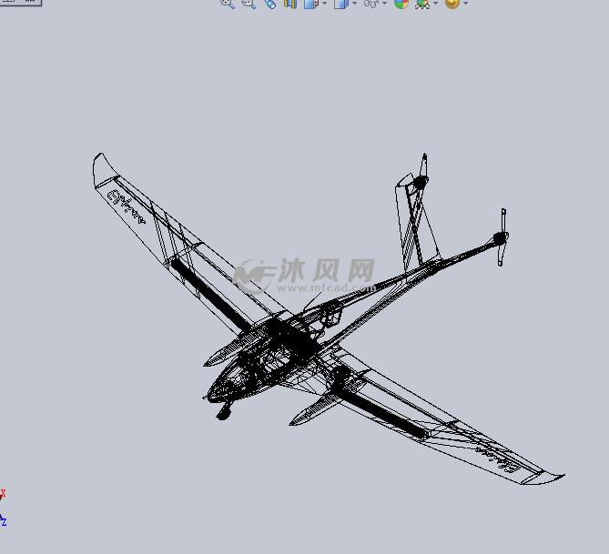 电动飞机设计模型
