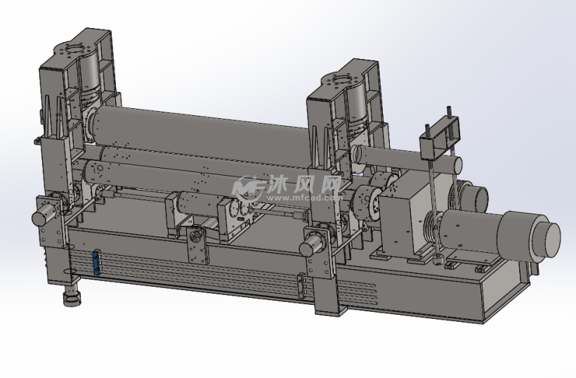 w11s-30x2500上辊万能卷板机 - 机械加工图纸 - 沐风网