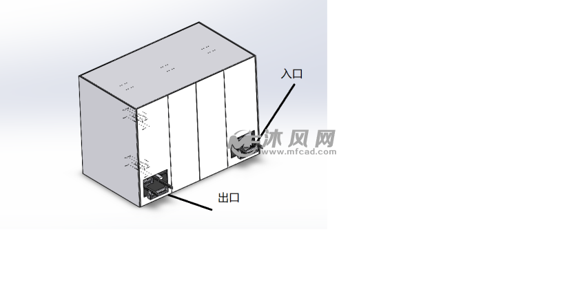 小型料框立体柜 - 箱体类图纸 - 沐风网