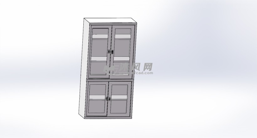 文件柜模型设计图