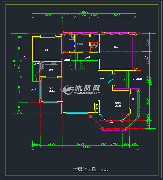 一层平面图