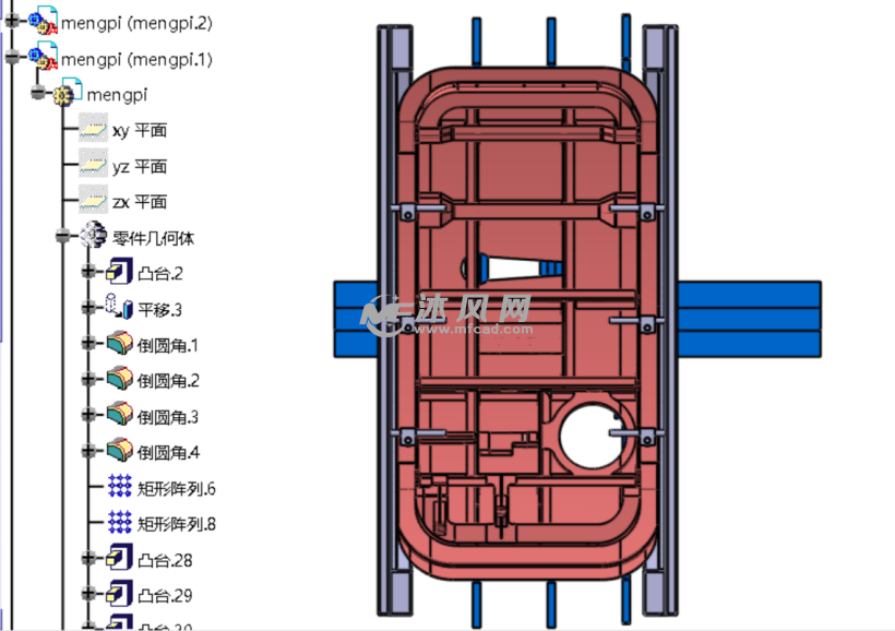 飞机应急逃生舱门及其工装模型