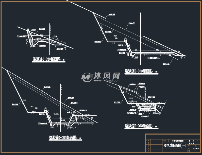 水库初步设计图34张