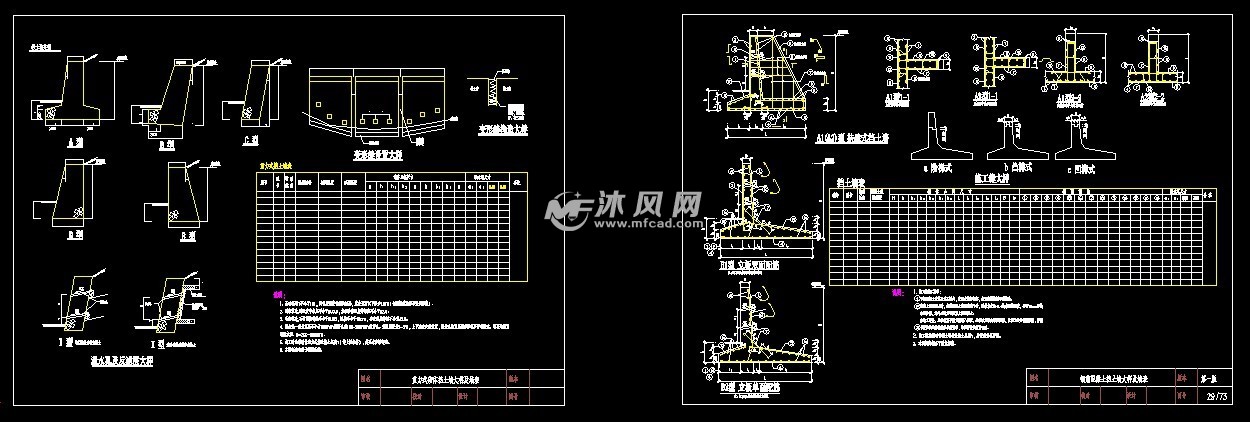 重力式砌体挡土墙和钢筋混凝土挡土墙