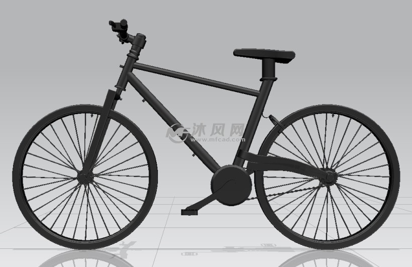 自行车三维模型设计图纸