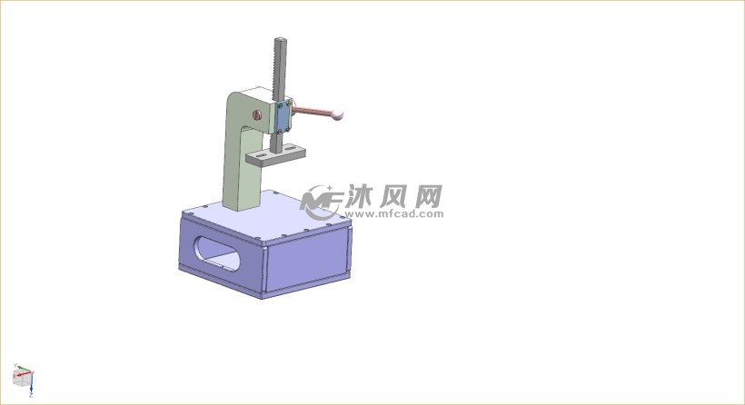 一款手动压力机