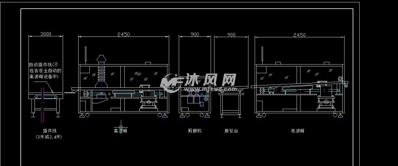 smt全自动流水线整厂方案图