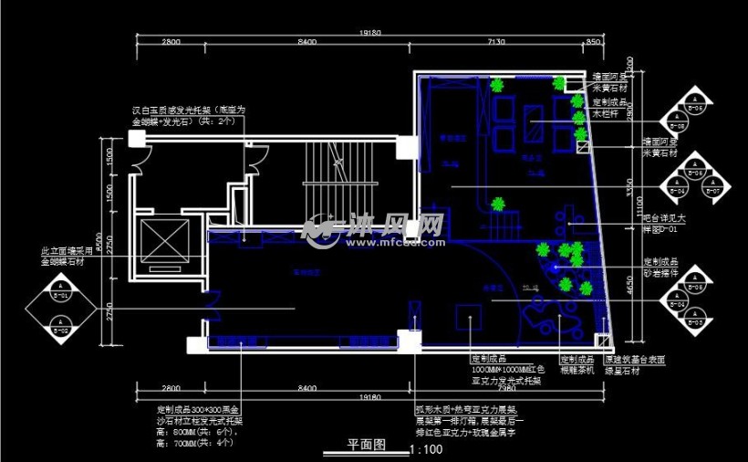 cad建筑图纸 室内设计